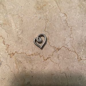 Diamond heart pendant